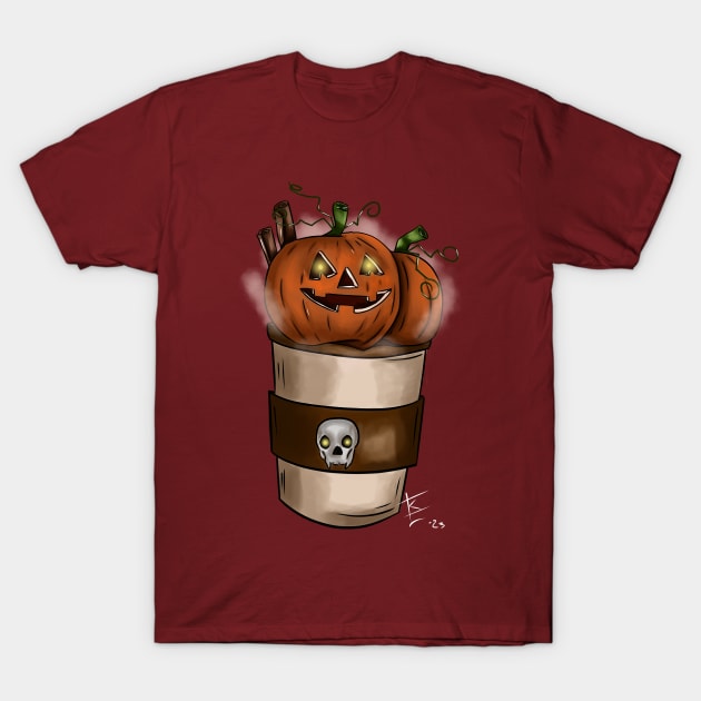 Hello Fall T-Shirt by OCDVampire